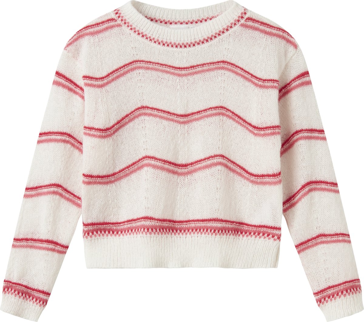 NAME IT G NKFKARIMA longsleeve knit - cloud dancer - 134/140