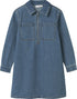 NAME IT G NKFASTRID kleedje - med. blue denim - 140