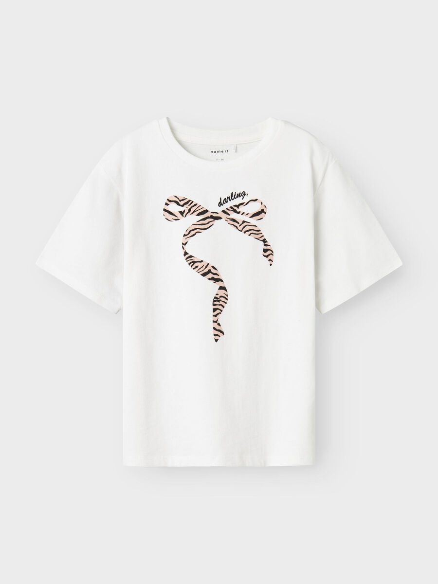 NAME IT G NKFLISEMARIE shirt - bright white - 134/140