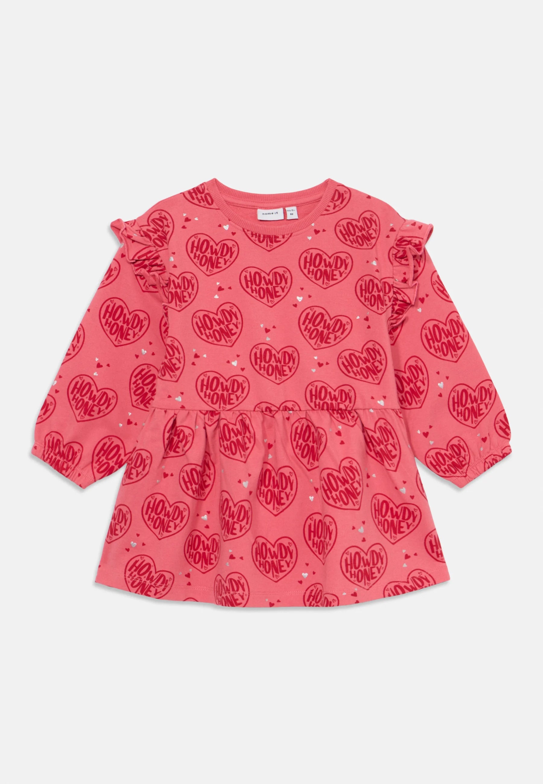 NAME IT G NMFKEA Sweat kleedje - rapture rose - 104
