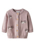 NAME IT G NBFLINIE cardigan - burnished lilac - 62