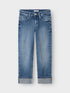NAME IT G NKFROSE straight fold jeans 4224-AZ - med. blue - 134