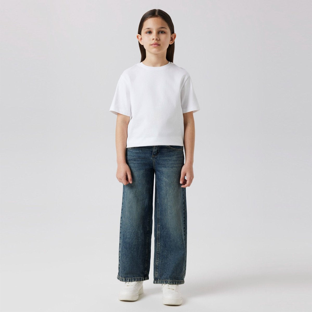 NAME IT G NKFROSE wide jeans 5529-BE - vintage dark blue - 116