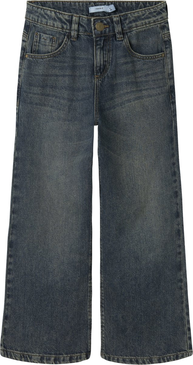 NAME IT G NKFROSE wide jeans 5529-BE - vintage dark blue - 140