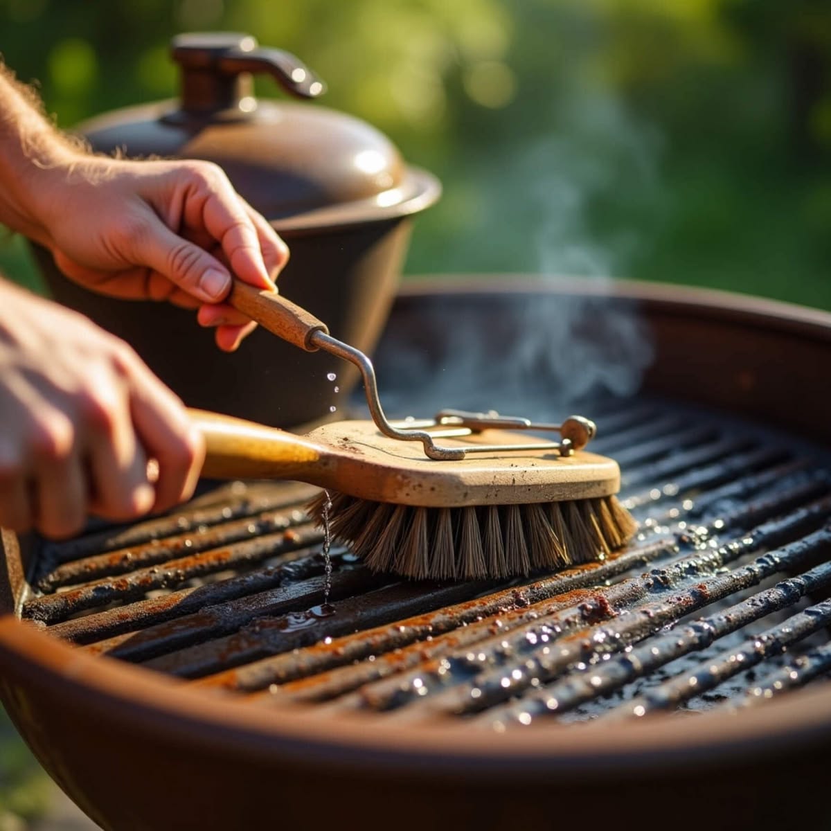 BBQ schoonmaken en onderhouden