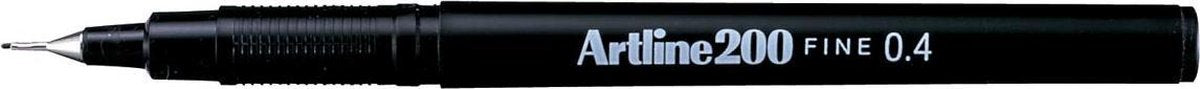 ARTLINE 200 nylonpunt 0.4mm zwart TU