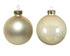 Kerstballen glas emaille/mat mix 2.5cm - parel 24st.