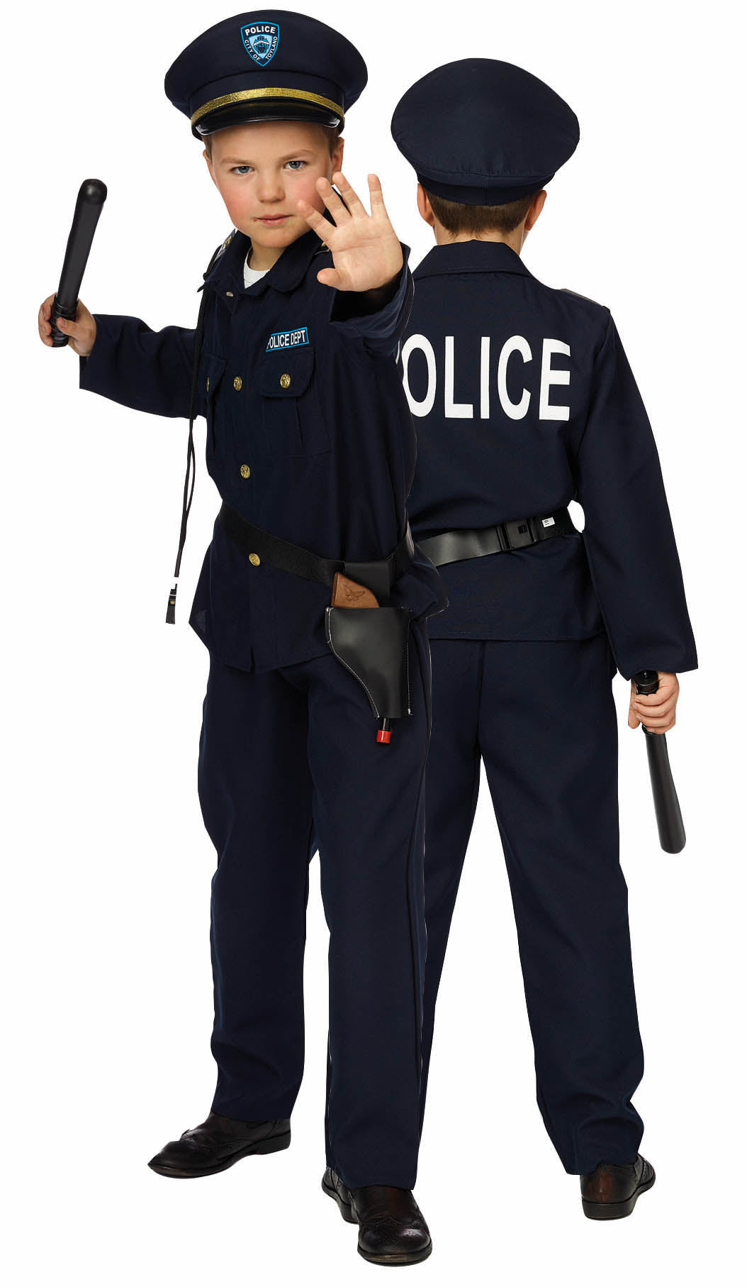 Verkleed set politie + kepie - 152