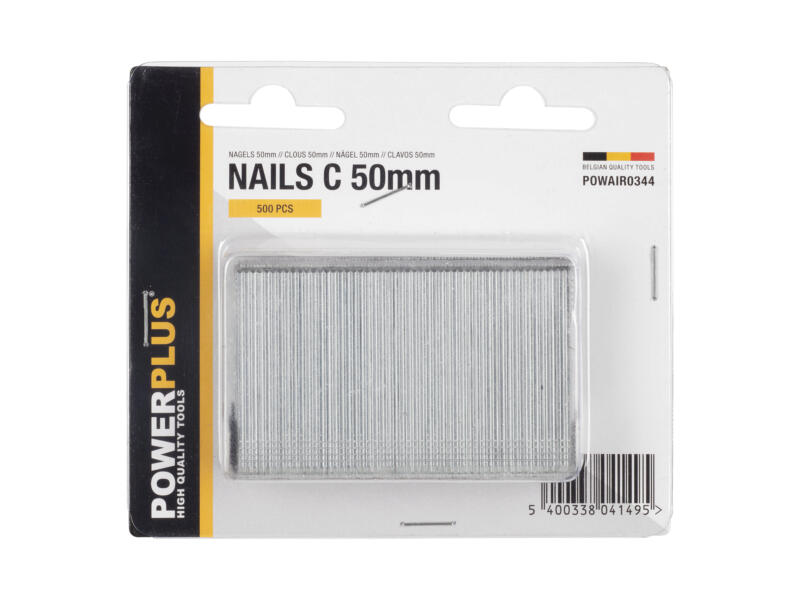 POWERPLUS nagels 50mm 500st