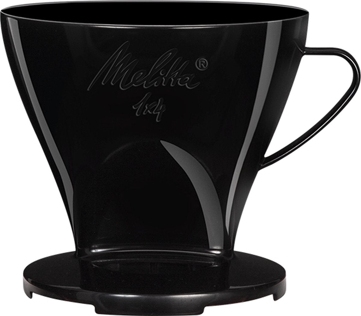 MELITTA opzetfilter 1x4 zwart - 10st.