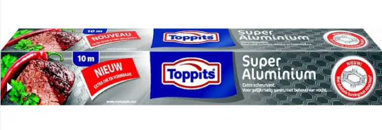 TOPPITS Aluminium folie - 29.5cm x 10m 6771851