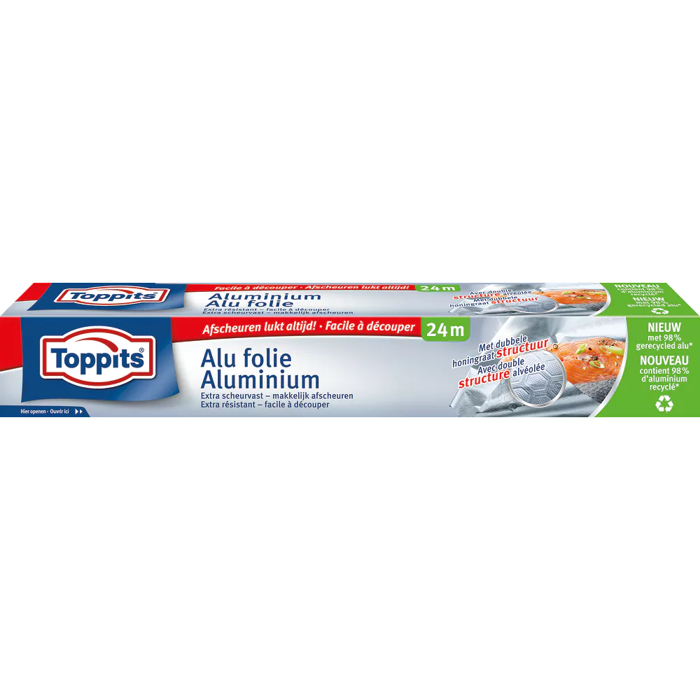TOPPITS Aluminium folie - 29.5cm x 24m 6777421  6771969