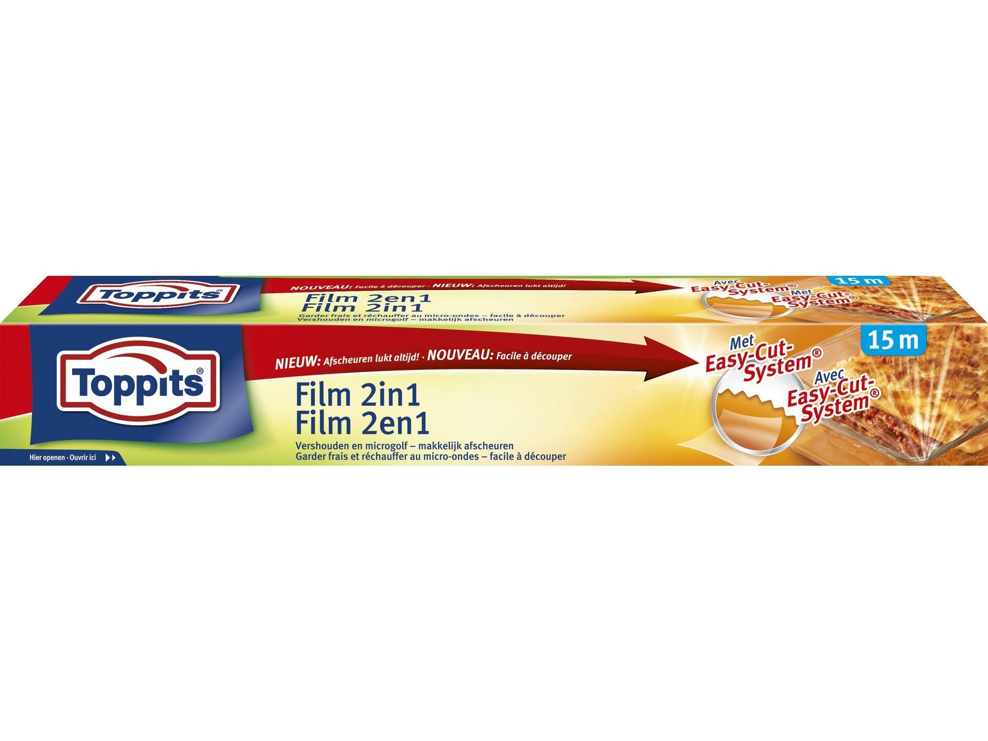 TOPPITS - Vershoudfolie 2in1 microgolf 15m