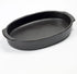 PASCALE NAESSENS Pure - Ovenschaal ovaal L 37x26cm - zwart