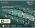 Lumineo LED compact 1100cm 500L - groen/warm wit - kerstverlichting