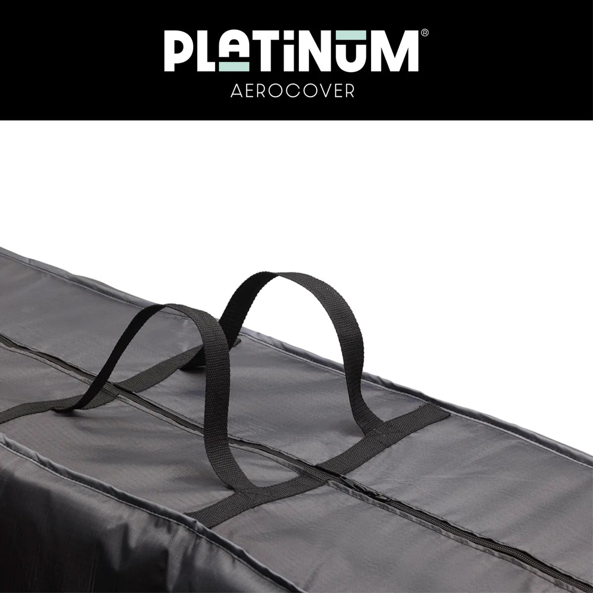 AEROCOVER kussenhoes - 80x80xH60cm - antraciet