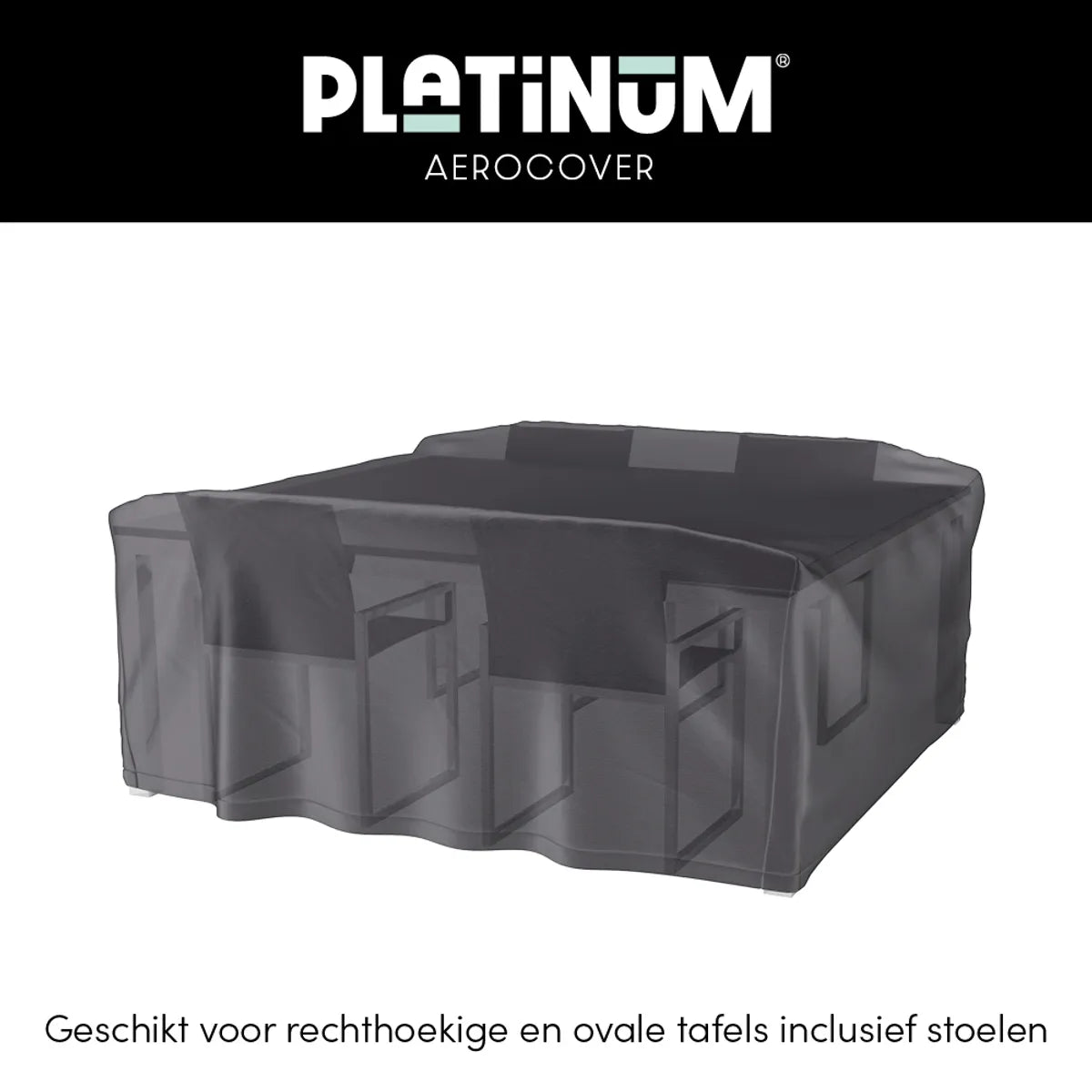 AEROCOVER Tuinset hoes - 200x190xH85cm - antraciet