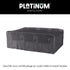AEROCOVER Tuinset hoes - 240x190xH85cm - antraciet