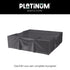 AEROCOVER Loungeset hoes - 235x235xH70cm - antraciet