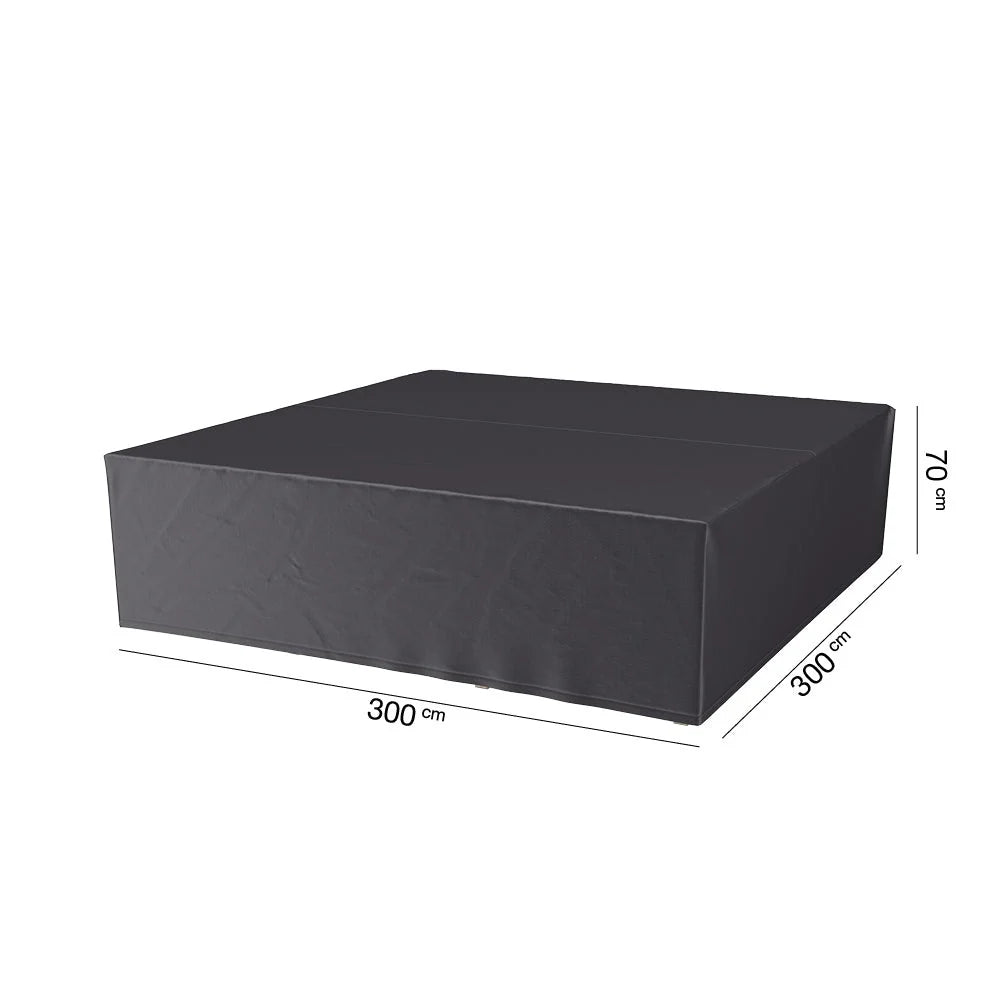 AEROCOVER Loungeset hoes - 300x300xH70cm - antraciet
