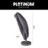 AEROCOVER Free-arm parasol hoes - H250x 85cm - antraciet
