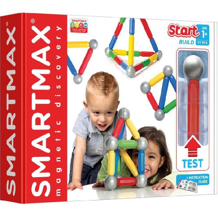 SmartMax Basic - Start - 23 speelstukken magnetische bouwelementen vanaf 2 jaar