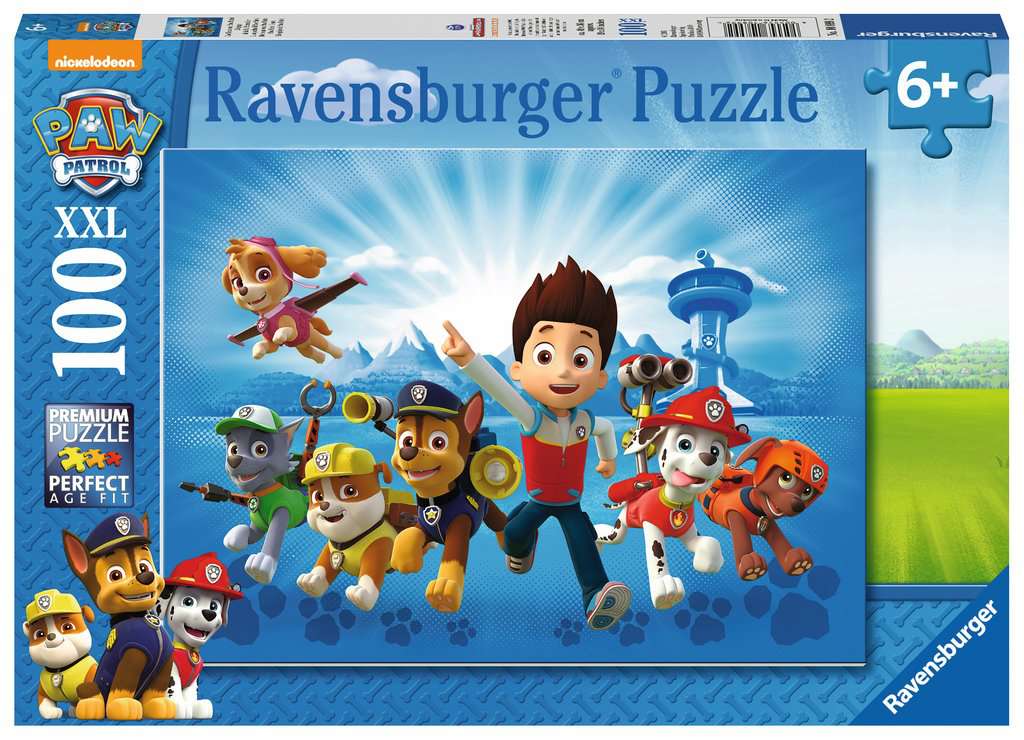 RAVENSBURGER Puzzel - Paw Patrol, de ploeg - 100st. XXL
