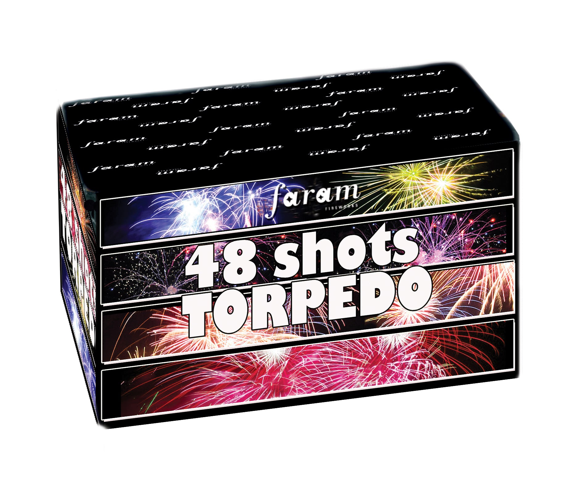 Vuurwerk Torpedo - 48 shots - 312g F2 50sec 312g F2 50sec