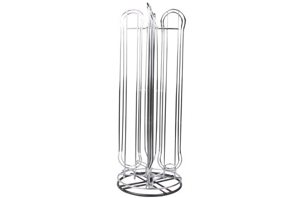 ARTEX Koffie capsulehouder roterend - 13 x37cm   rvs