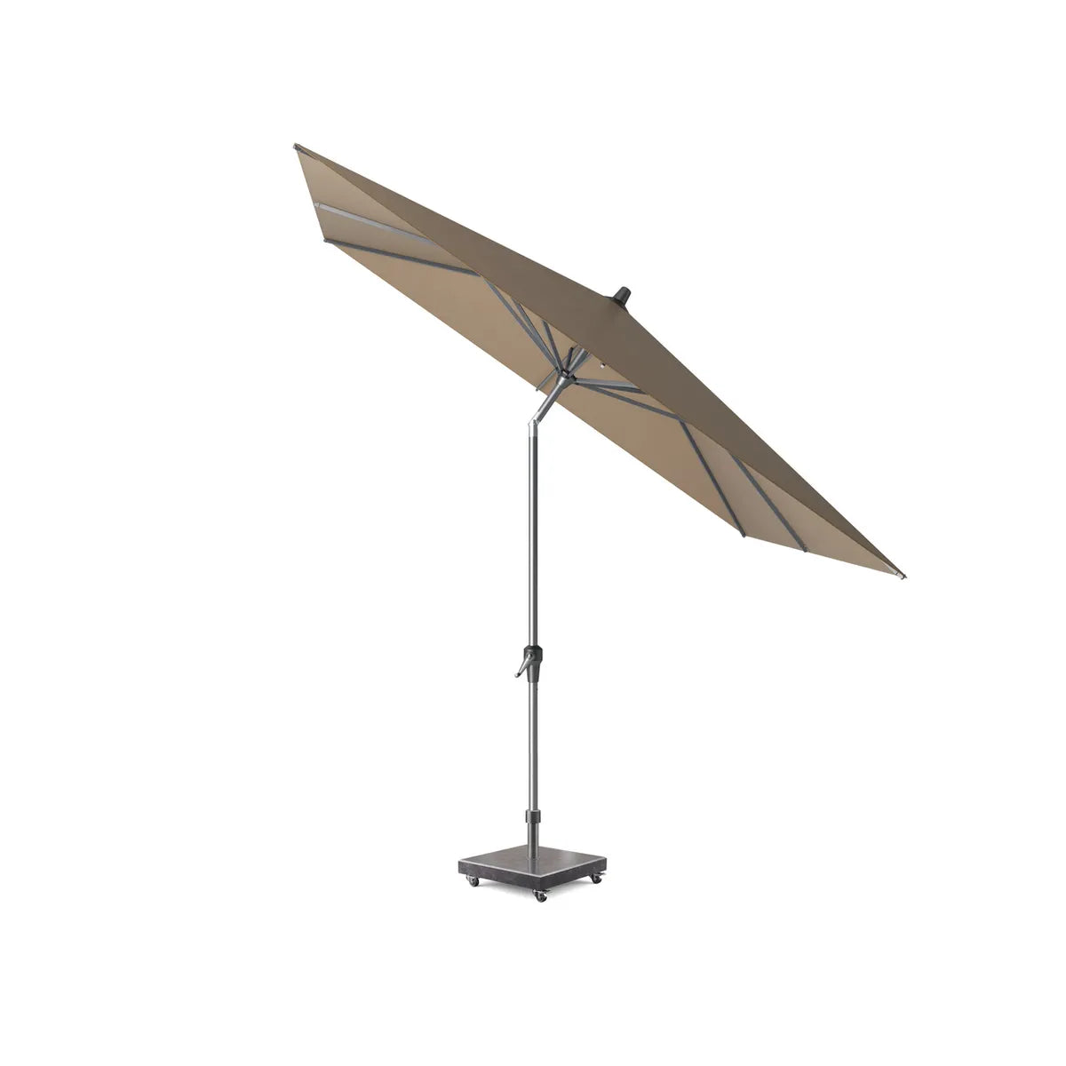 Platinum RIVA parasol - 2.5x2.5m - taupe / antra excl. voet