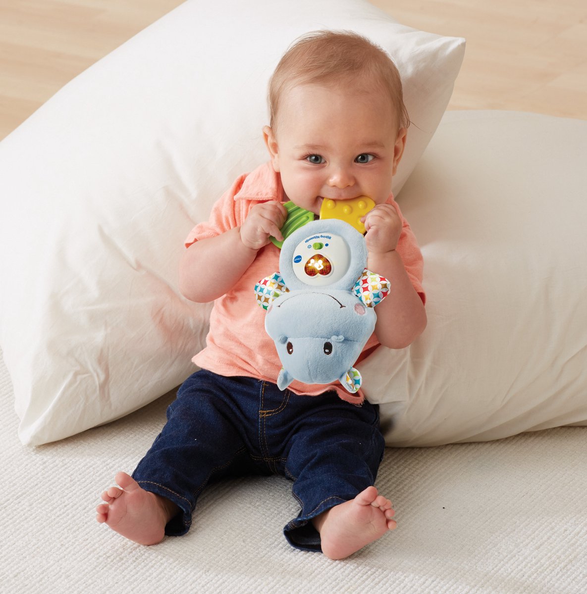 VTECH Baby - Bijtring Nijlpaardje