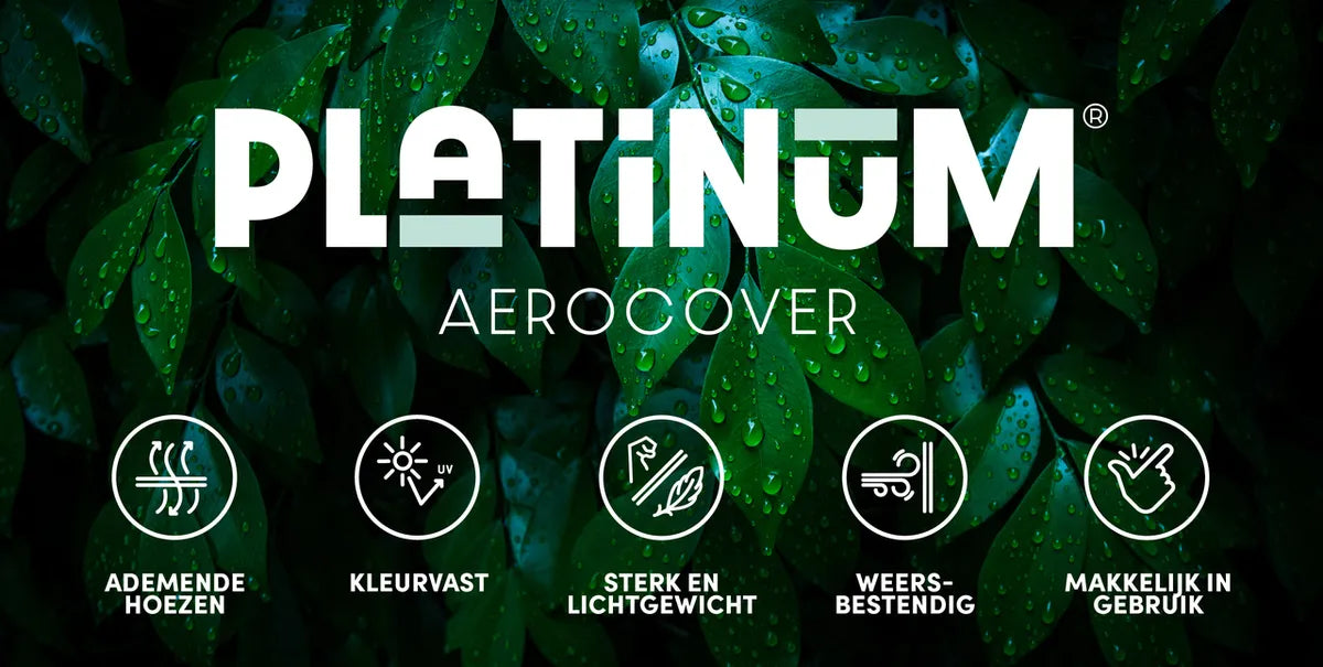 AEROCOVER Loungeset hoes - 400x300xH70cm - antraciet