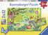 RAVENSBURGER Puzzel- Dieren in onze tuin 2x 12st.