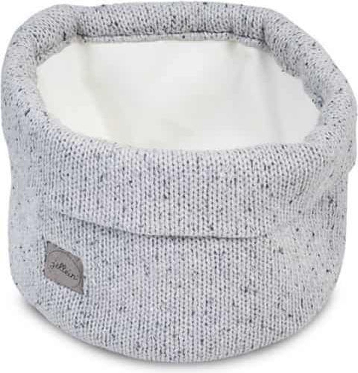 JOLLEIN Mandje knit confetti - grey TU UC