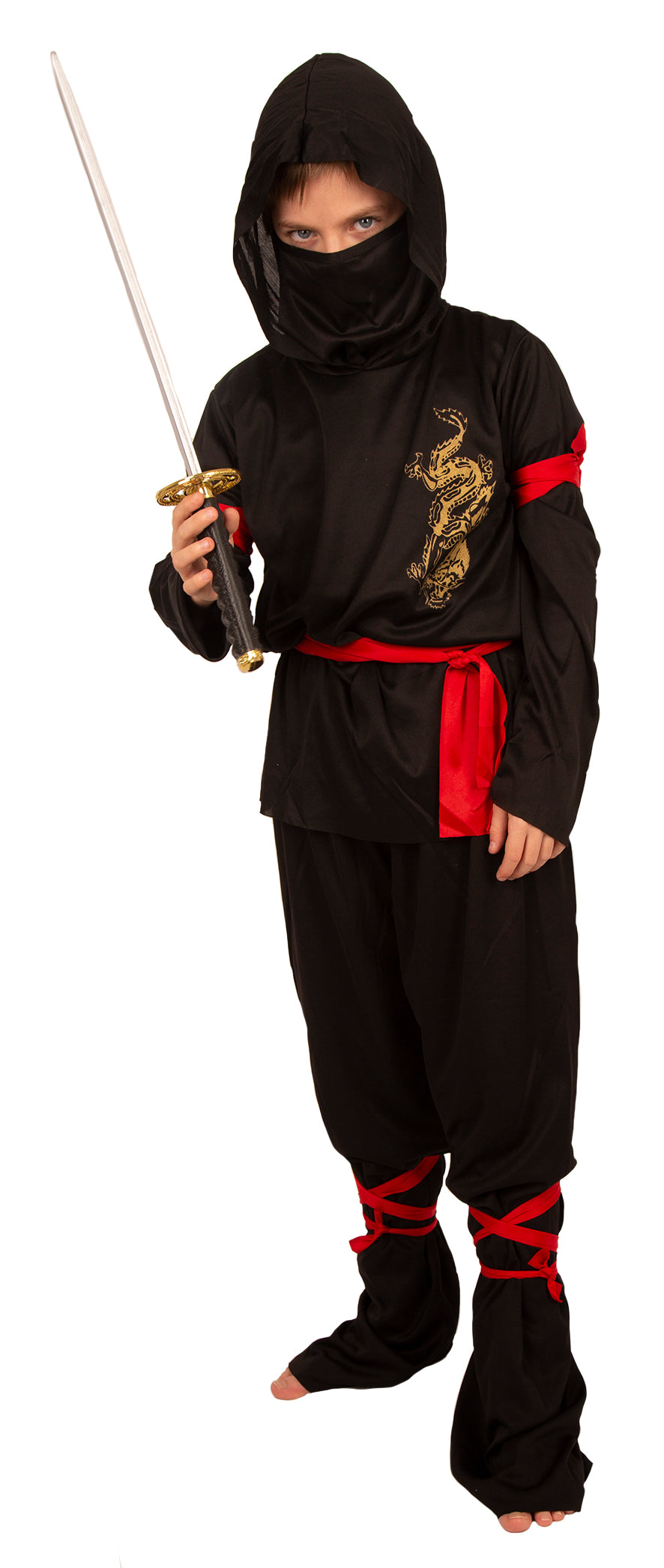 Verkleed kostuum ninja - 140