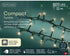 Lumineo LED compact twinkel 1100cm 500L - groen/warm wit - kerstverlichting