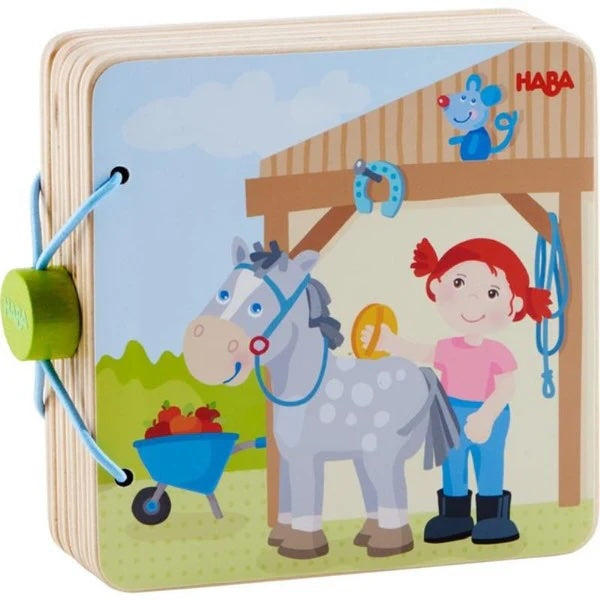 HABA Babyboek hout - ass.