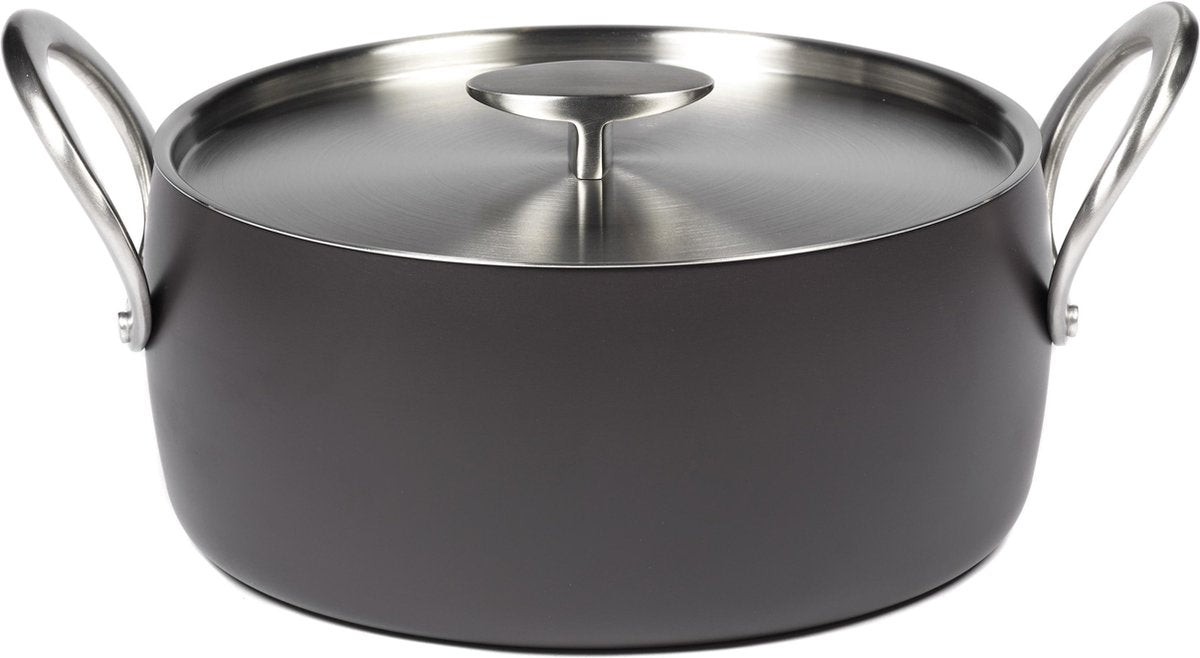 PASCALE NAESSENS Pure - Kookpot 24cm - forged alu ebony black   TU LU/UC