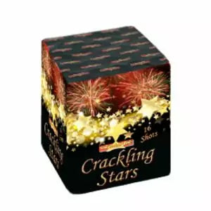 Vuurwerk CRACKLING STARS - 16 shots batt 104g F2 30sec
