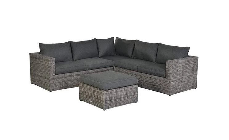 GARDEN IMPRESSIONS - ORANGEBIRD Lounge fauteuil- vintage grey / reflex black  TU