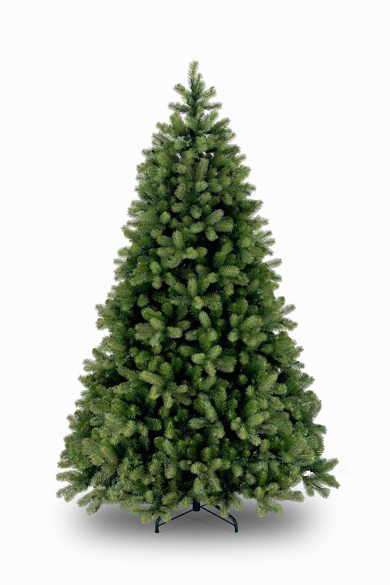 Kerstboom poly Bayberry spruce hinged - h 213cm takken vallen vanzelf open zeer handig