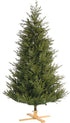 Kerstboom Arkansas dark green PE wooden LB base - h 228cm houten kruisvoet - takken hangen vast