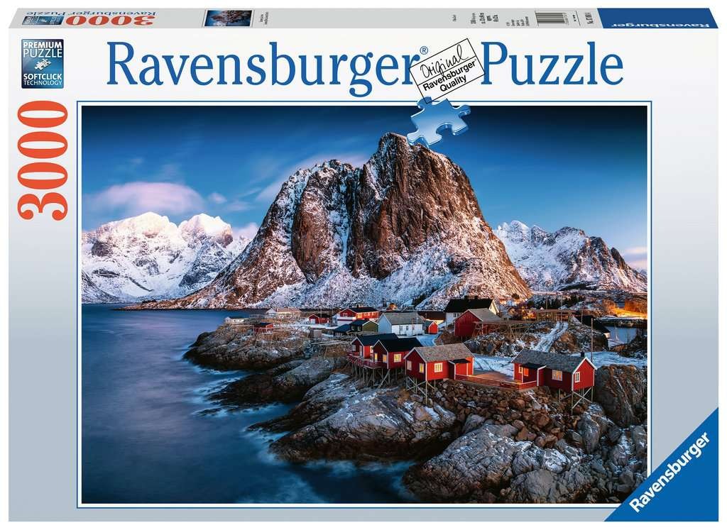 RAVENSBURGER Puzzel - Hamnoy, Lofoten - 3000st.
