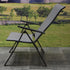 SUNS Vigo - Stoel verstelbaar alu/ texti lene royal grey  Marseille  656930 MB