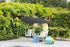 Madison SUN WAVE parasol 300x150 l.grijs TU LU