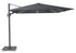 CHALLENGER T2 Glow parasol - 3x3m - antraciet met LED verlichting excl. voet