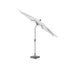 Platinum RIVA parasol 3m - wit/ antraciet mast excl. voet