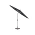 Platinum RIVA parasol 3m - zwart/ antraciet mast excl. voet