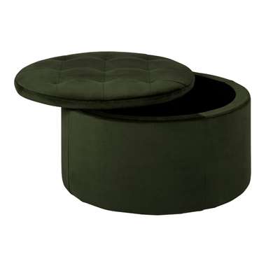 RETINA Ottomaan poef - 60x35cm - forest green                           TU UC