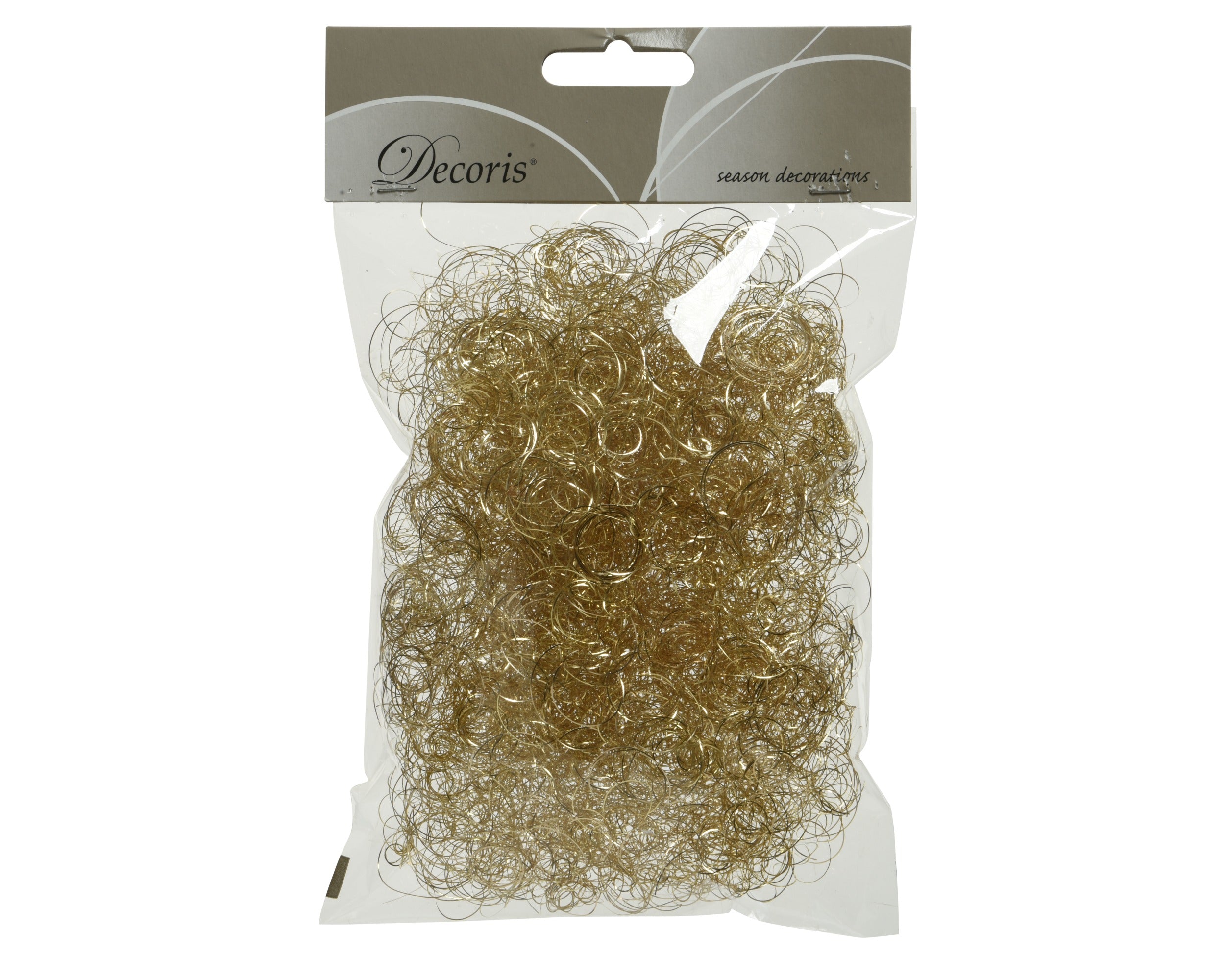 Kerst engelenhaar messing - goud
